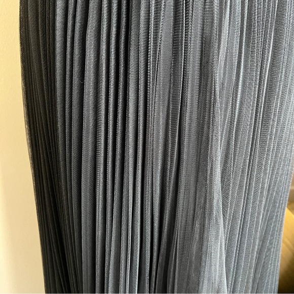 NWT Lucy Paris Black Tulle Maxi Dress Gown - Picture 9 of 12